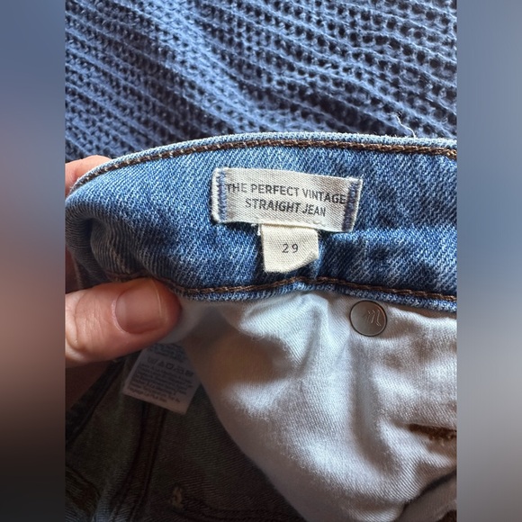 Madewell The Perfect Vintage Straight Jean - Picture 4 of 5